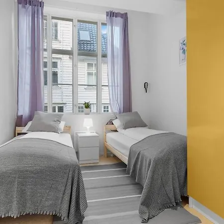 Private Twin Next To Fish Market And Bryggen شقة برغن